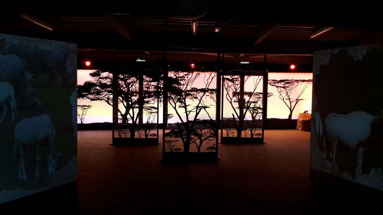 Marwell Zoo Visitor Center Doors