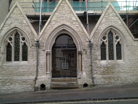 Wantage Baptist Church Doors