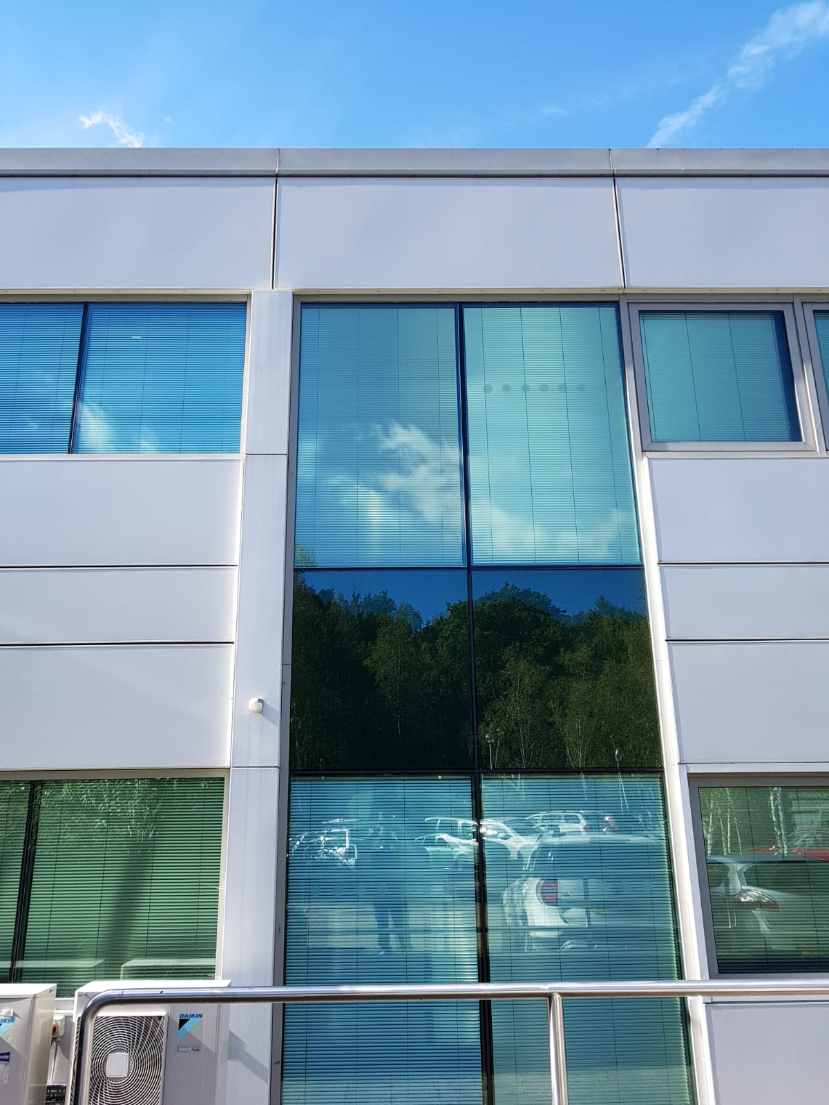 Replacement glass panel