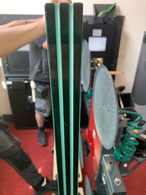 Multi Ply Laminated Glass Installation