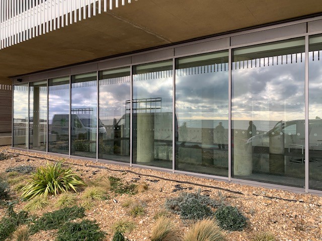 Large Double Glass Units Installation