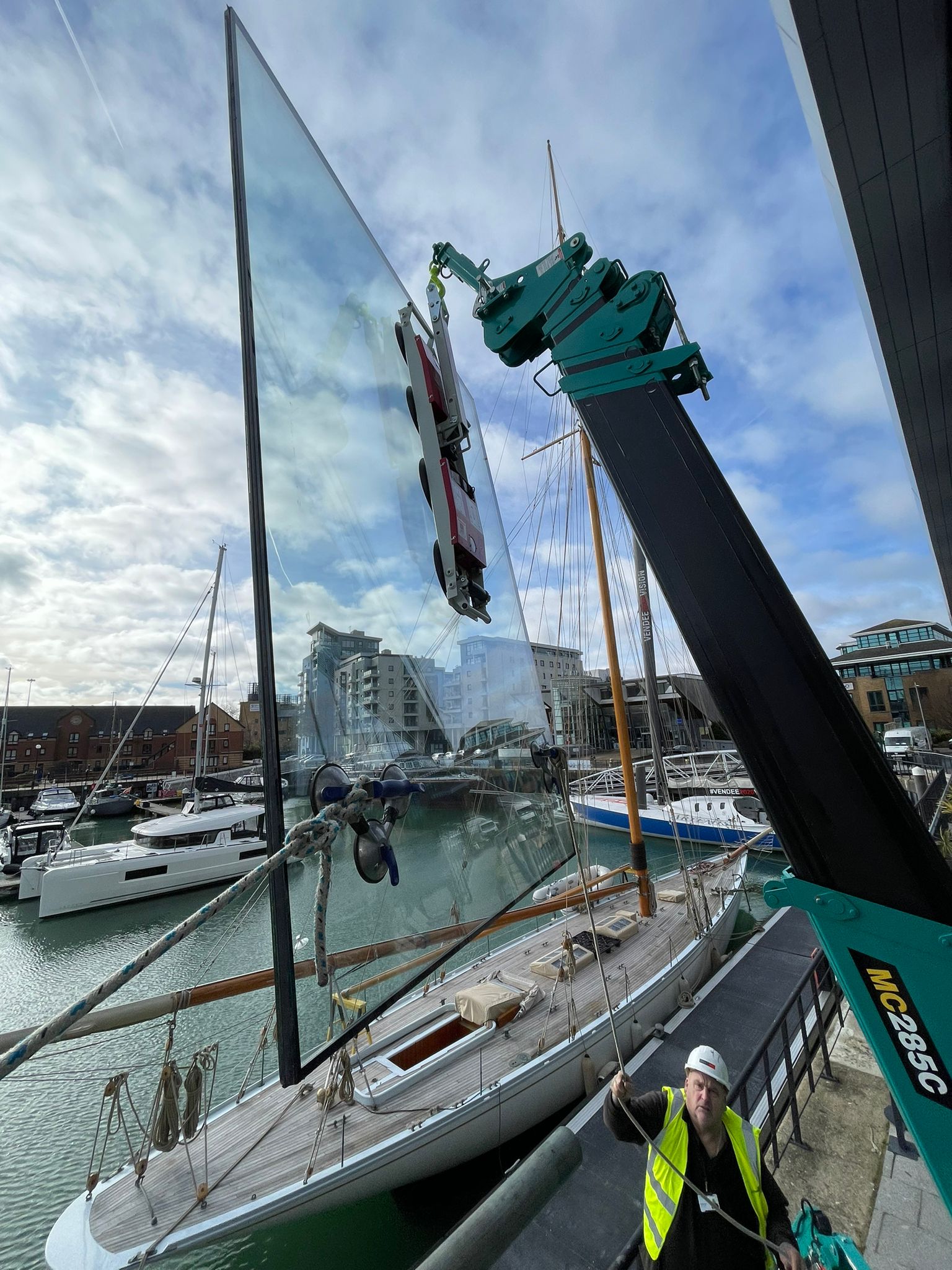 High Level Double Glazed Unit Replacement