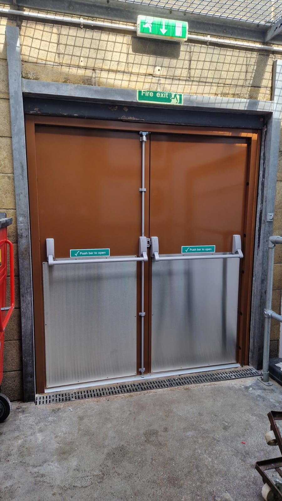 Steel Fire Exit Doors