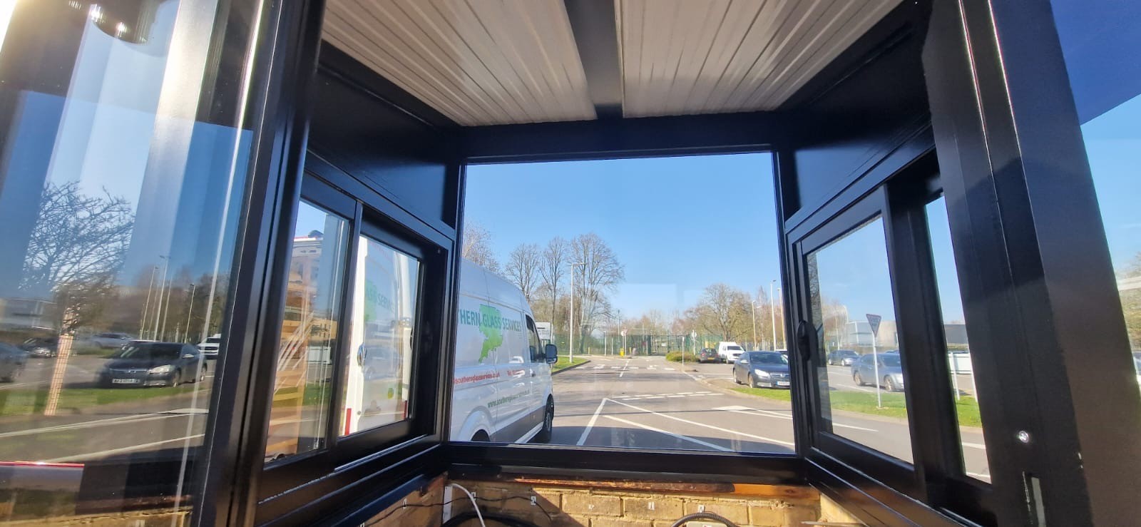 Aluminium Securty Kiosk Installation